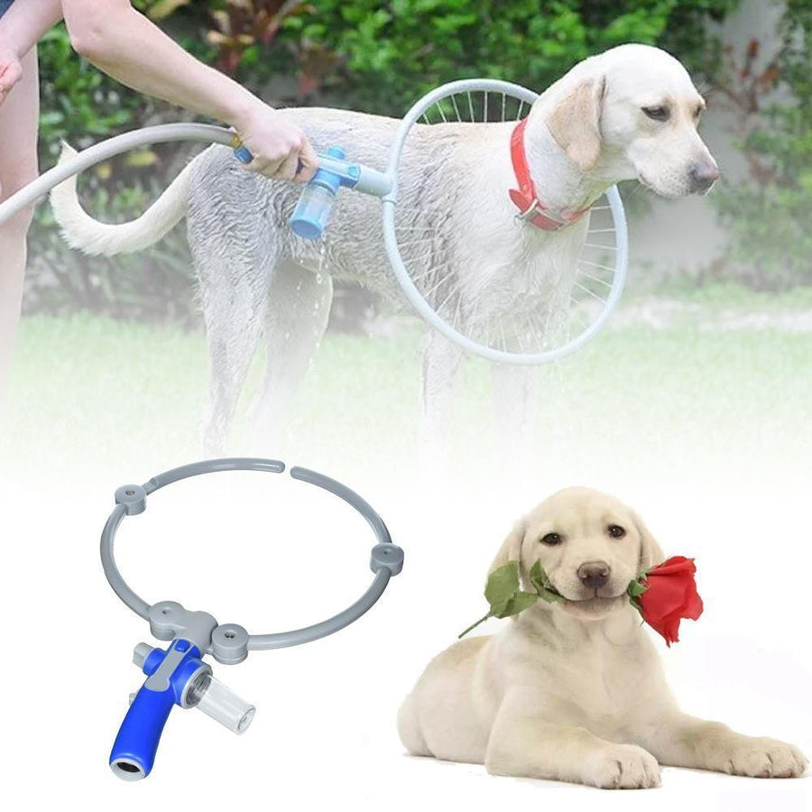 Folding Ring-Shaped Pet Grooming Shower - MekMart