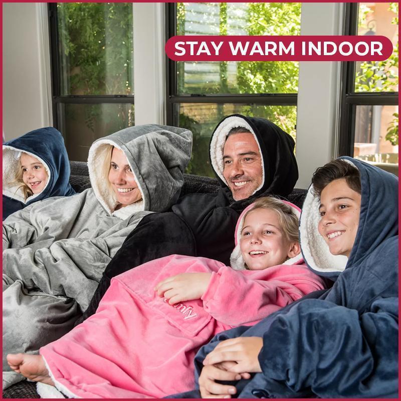 Comfy Huggle Hoodie Blanket - MekMart
