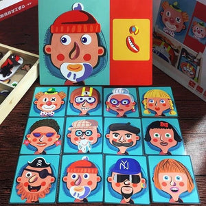Educational Toys Magnetic Puzzles Game Set - MekMart