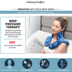 Hot & Cold Weighted Neck Wrap - MekMart