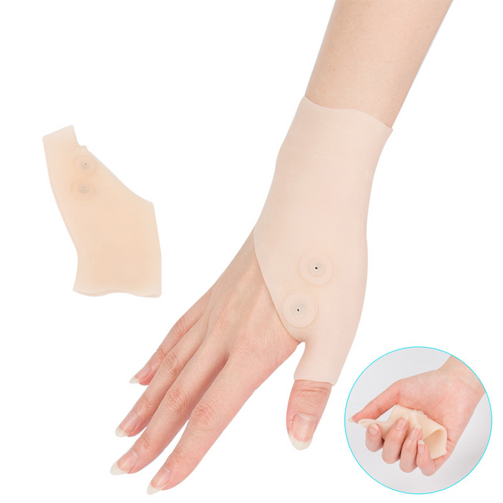 Magnetic therapy gloves