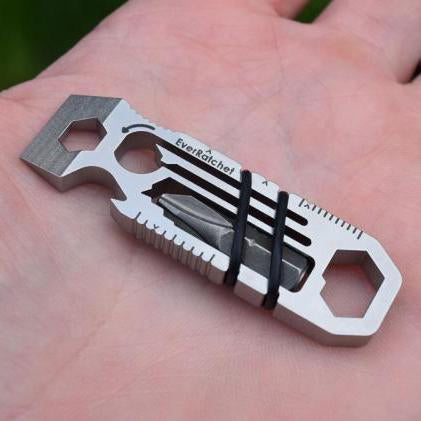 Tiny Ratchet Multi-Tool Multifunctional Keychain(Buy two free shipping) - MekMart