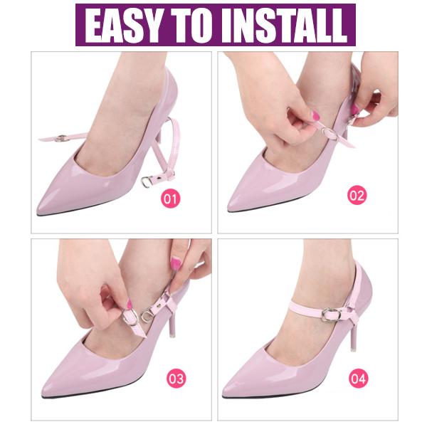 Instant Shoe Heel Straps