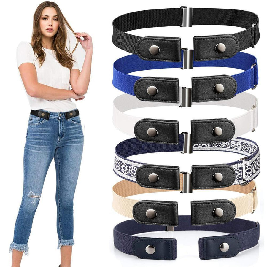 Buckle-Free Waist Belt For Jeans Pants - MekMart