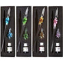 Glass Calligraphy Pen Set with Ink and Pen Rest - MekMart