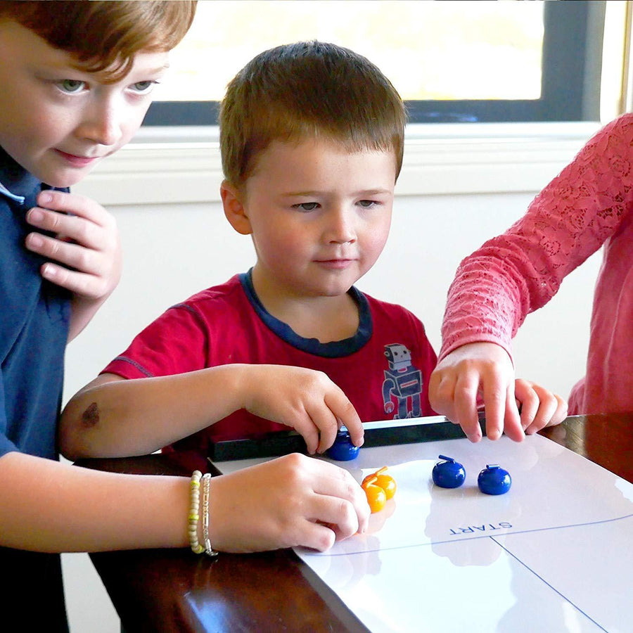 Tabletop Bulls Eye Curling Game - MekMart