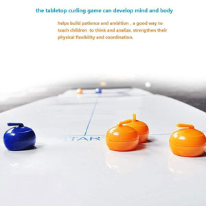 Tabletop Bulls Eye Curling Game - MekMart