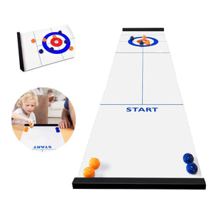 Tabletop Bulls Eye Curling Game - MekMart